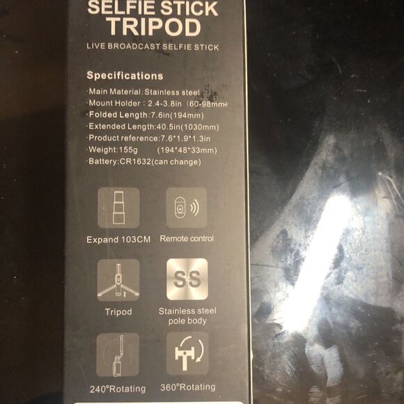 Live broadcast selfie stick hand held tripod with detachable wireless re… - Picture 14 of 14